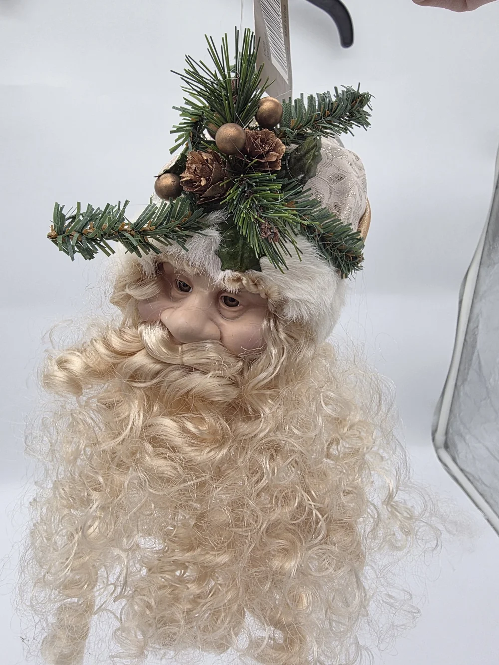 Saint Nick, Santa Ornaments - Set of 2